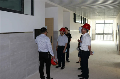 省教育廳蔡存明處長(zhǎng)蒞臨我校調(diào)研