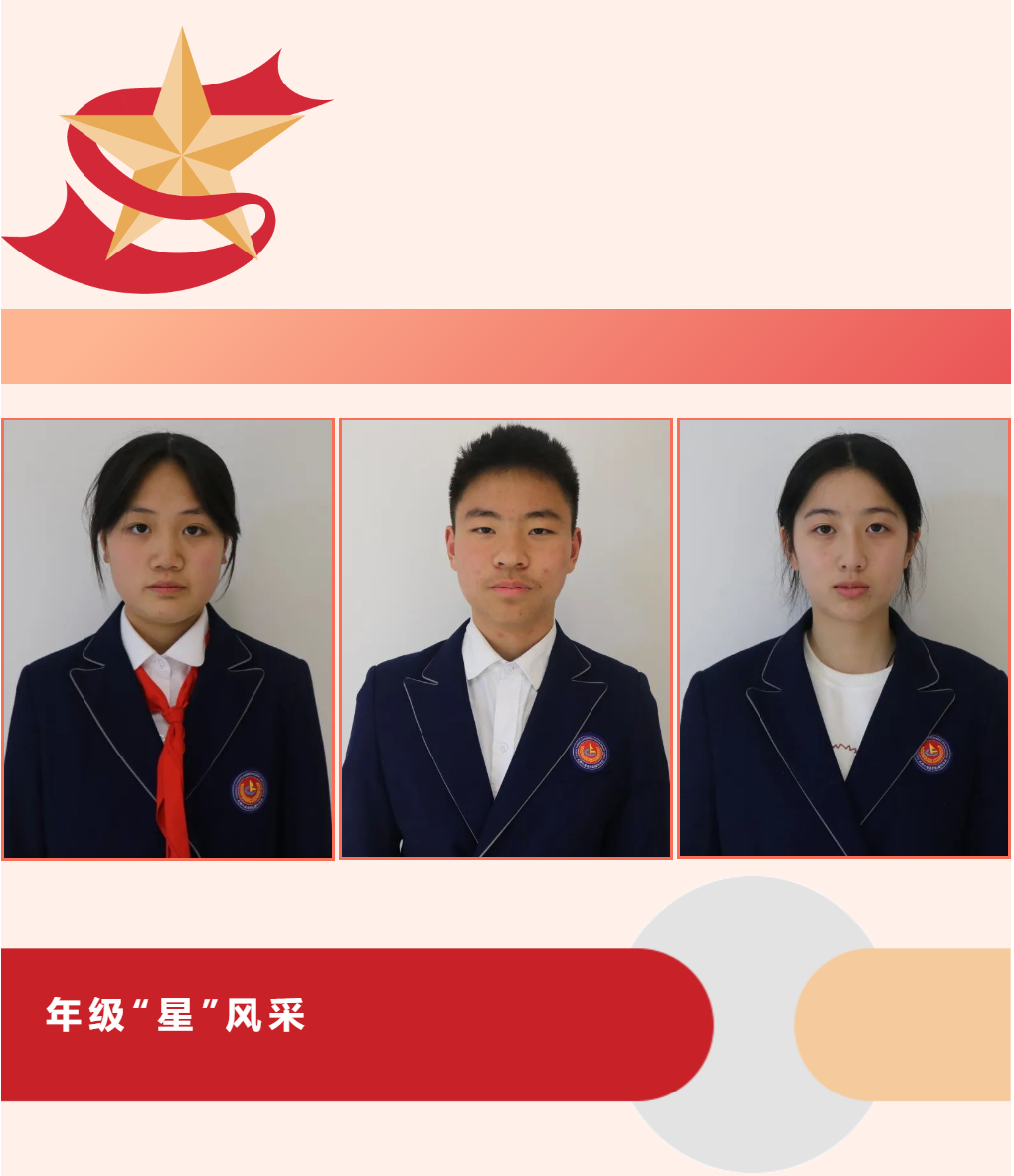 【成外德育·年級之星】將星閃耀，逐光而行（七）